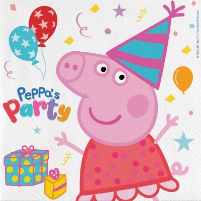 TOVAGLIOLI  PEPPA PIG 33X33 20PZ.