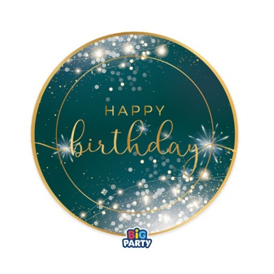 PIATTI HAPPY BIRTHDAY 18CM 6PZ
