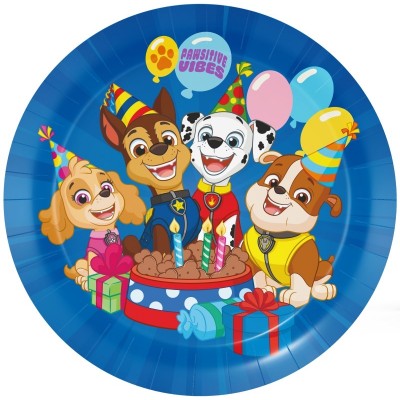 PIATTI PAW PATROL D.23CM 8PZ