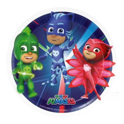 PIATTI PJ MASKS 18CM 8PZ