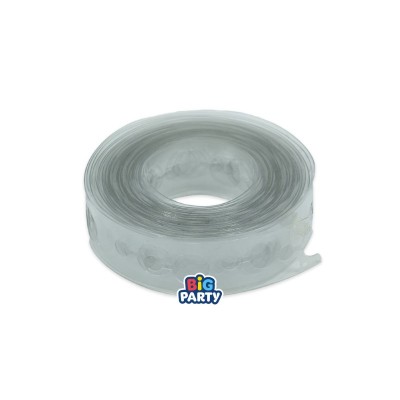 NASTRO TRASP PER GHIRLANDA PALLONCINI 5MT (FORI A 2,5CM)
