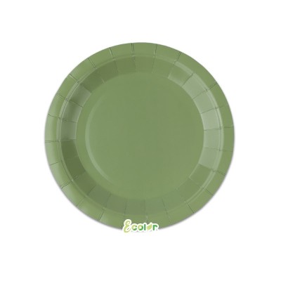 PIATTI ECOLOR 18CM 25PZ