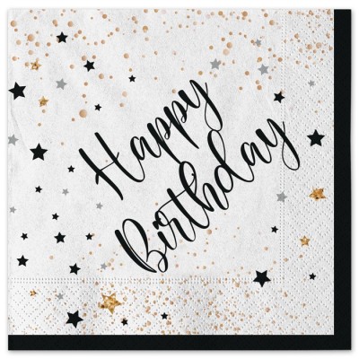 TOVAGLIOLI HAPPY BIRTHDAY 33X33 20PZ