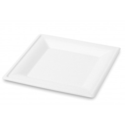 PIATTI POLPA BIO 26X26 50PZ QUADRATO