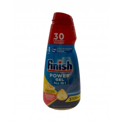 FINISH POWER GEL LAVASTOVIGLIE 600ML ALL-IN-1