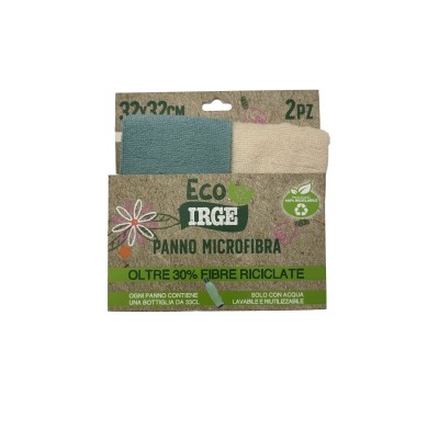 PANNO MICROFIBRA ECO 32X32CM 2PZ