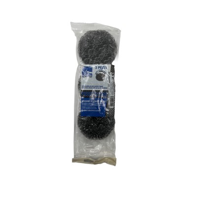 SPUGNE ACCIAIO PENTOLONE 30GR 3PZ