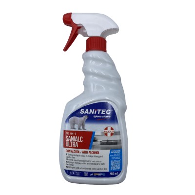 IGIENIZZANTE C/ALCOOL 750ML SPRAY SANIALC ULTRA