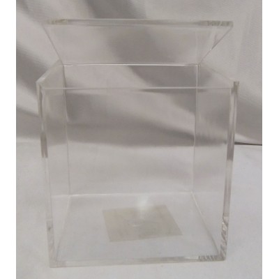 BOX PLEXIGLAS TRASP 10X10X10CM