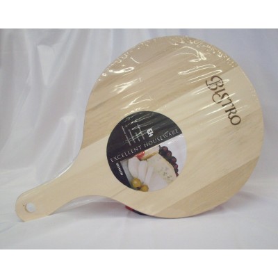TAGLIERE LEGNO C/MANICO  30X44,5CM FORMA ALBERO E STELLA