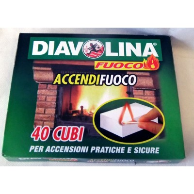 ACCENDIFUOCO DIAVOLINA 40PZ